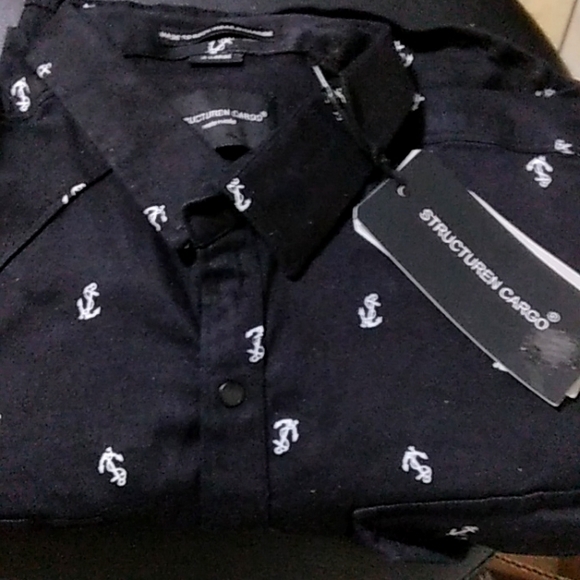 NWT Xl LONGSLEEVE SHIRT BY STEUCTUREN CARGO MADE IN INDIA - Picture 3 of 13